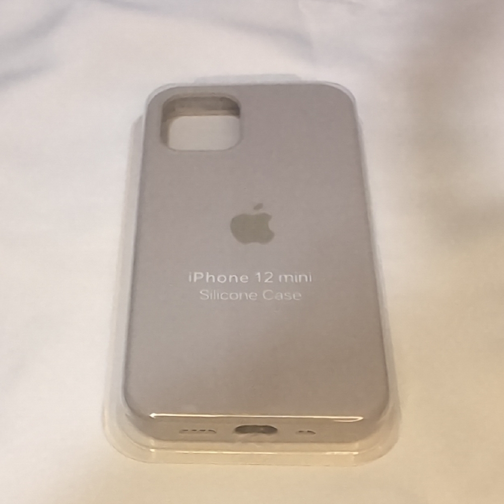 Apple iPhone 12 Mini Silicone Case - Light Gray